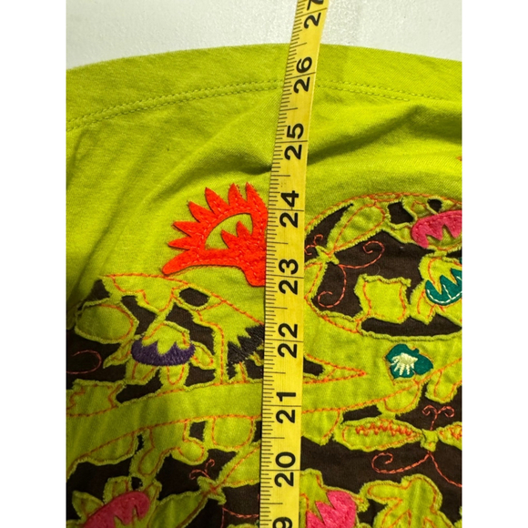 Mamatayoe Skirt Green Brown Size Extra Large Boho - Picture 12 of 16